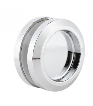 Hardware Specialist Bathroom Sliding Glass Door Flush Round Door Knob