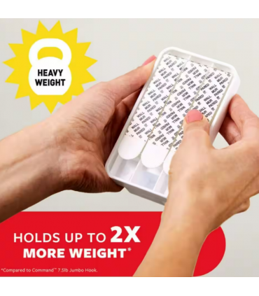 3M 17011-ES Command Mega Utility Heavyweight Wall Hook