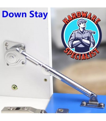 Hardware Specialist Cabinet Door Support Hydraulic Lift Stay - 1 Pair