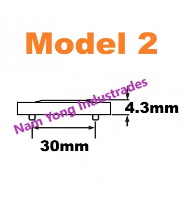 Hardware Specialist Model 2 Window Handle Wedge Plate