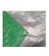 Heavy Duty Weatherproof Polyethylene Canvas Trap - Green/Silver