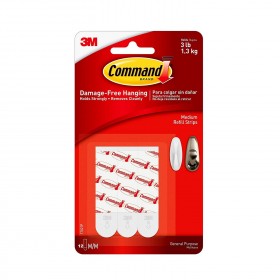 3M 17021P Command Medium Refill Strips