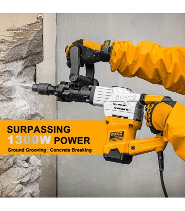 Ingco PDB130018 1300W Demolition Hammer Breaker