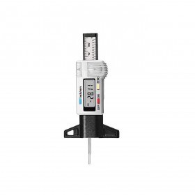 Hardware Specialist Digital Tyre Thread Depth Gauge (mm/Inch) Tire Depth Gauge