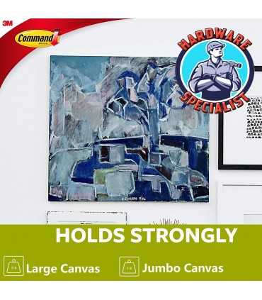 3M 17045-ES Command Jumbo Canvas Hanger