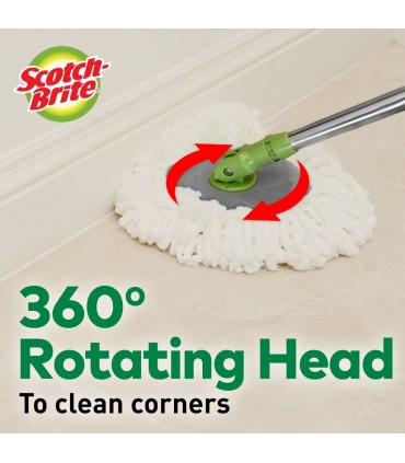 3M Scotch-Brite Single Spin Mop Bucket Set