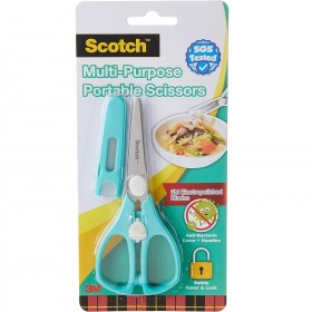 3M Scotch Portable Anti-Bacterial Food Scissor