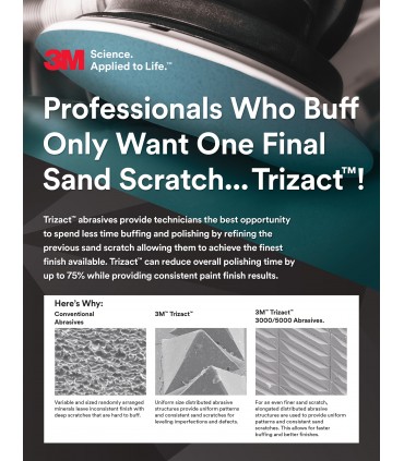 3M 30289 Trizact 5000 Abrasive Foam Sheet
