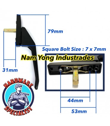 Hardware Specialist HS174MP Multi Point  Window Handle