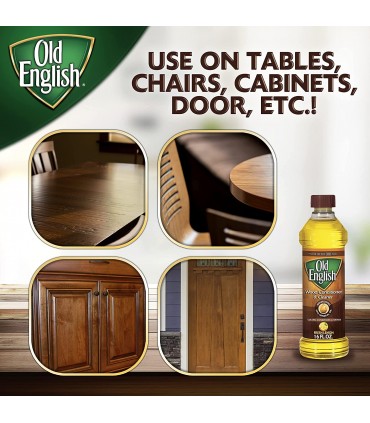 Old English Wood Furniture Lemon Oil Polish Protection Clean Wood (473ml)