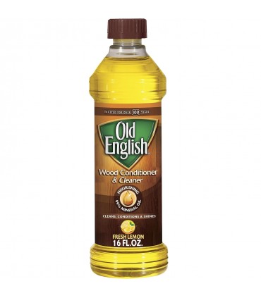 Old English Wood Furniture Lemon Oil Polish Protection Clean Wood (473ml)