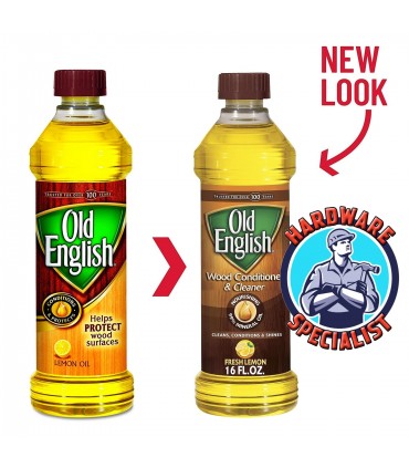 Old English Wood Furniture Lemon Oil Polish Protection Clean Wood (473ml)