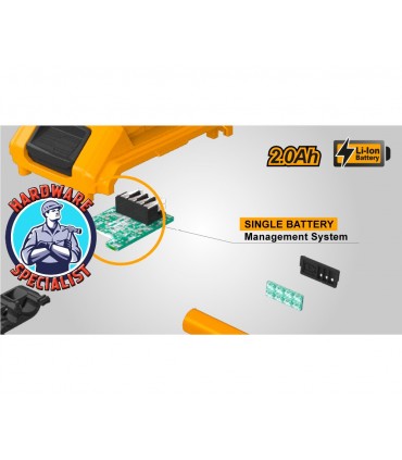 Ingco FBLI20011 20V Lithium-Ion 2.0Ah Battery Pack for Power Tools