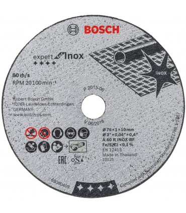 Bosch GWS 12V-76 76mm Stainless Steel Cutting Blade