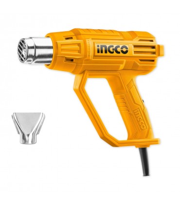 Ingco HG2000385 240V Dual Temperature Two Stages Corded Heat Gun