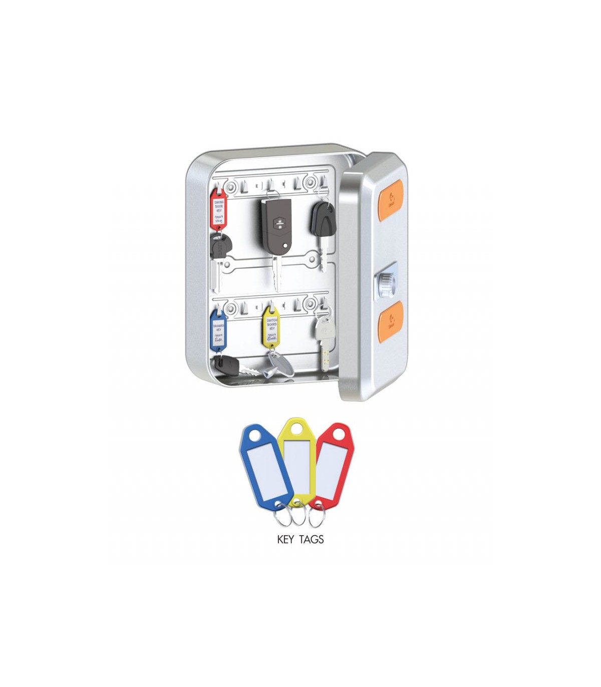 thumbnail image 2 of Key Storage Lock Box, 4 Digit Combination Lock Box, Wall Mounted Lock Box Wall Mounted Key 2 of 13
