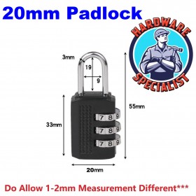 Resettable Combination Padlock