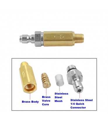 Hardware Specialist Pressure Washer Spray Gun Water Filter Connector