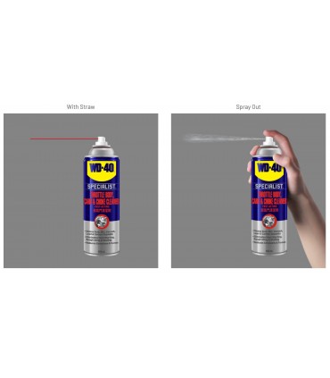 WD40 Specialist Throttle Body, Carb And Choke Cleaner 450ml