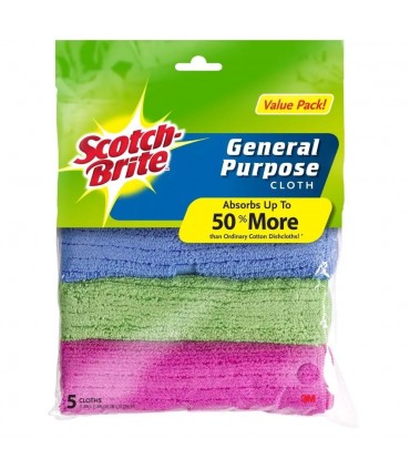 3M Scotch Brite General Purpose Cloth Value Pack