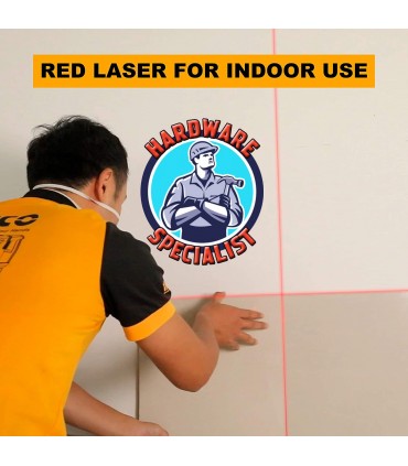 Ingco HLL156508 15m Self Leveling Cross Line Laser