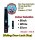 Hardware Specialist HS-8 Aluminum Sliding Door Lock (Key)