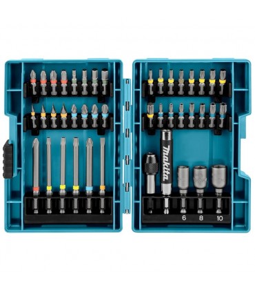 Makita B-55697 43 Pieces Colour Screw Bit Socket Set