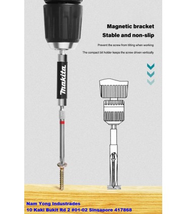 Makita B-55697 43 Pieces Colour Screw Bit Socket Set