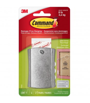 3M Command Jumbo Universal Picture Hanger