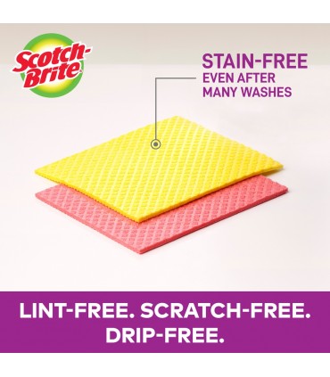 3M Scotch-Brite Sponge Cloth - 2 Piece
