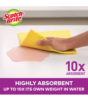 3M Scotch-Brite Sponge Cloth - 2 Piece