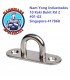 Stainless Steel 304 Oval Eye Plate Hook