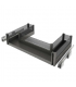 Black Box KU290-BB Under sink U-Shaped Pull Out Basket - Black