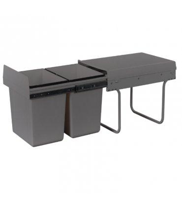 ecoWare Undermount Bin with Soft Closing Slide