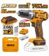 Ingco CIDLI20605 20V Lithium Ion Cordless Brushless Impact Drill Set