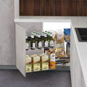 ecoWare Platinum Magic Corner Basket