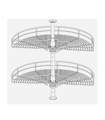 ecoWare Platinum 180 degree Swivel Basket with Pole