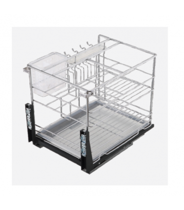 ecoWare Multi-function Three Layers Pull Out Cabinet Organizer