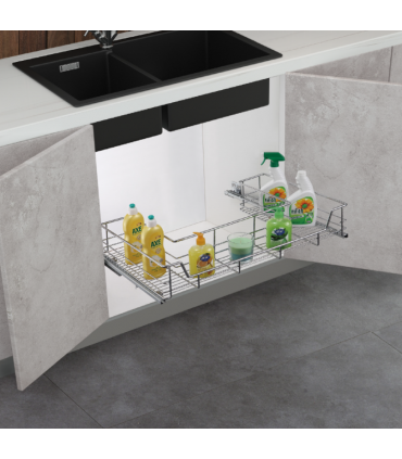 ecoWare Platinum Undersink U-Shaped Pull Out Basket