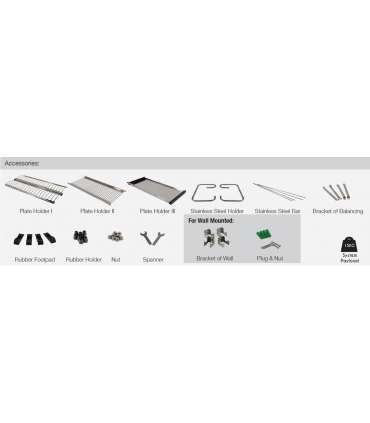ecoWare Luxury Stainless Steel Dish Rack for Stand