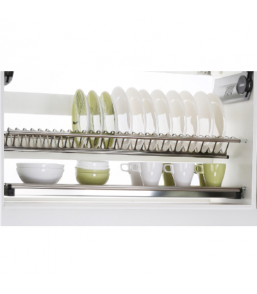 ecoWare Luxury Stainless Steel Cabinet Dish Rack