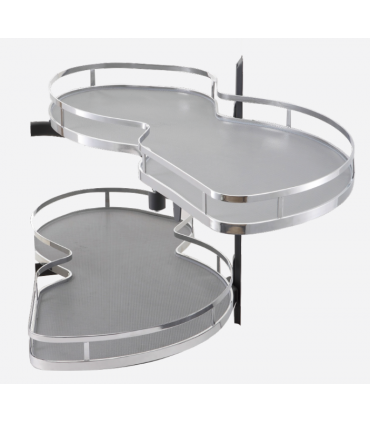 ecoWare Magic Corner Basket with Soft Closing Slide - 2 Basket