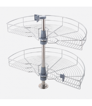 ecoWare 180 degree Swivel Basket with Pole - Door Frame