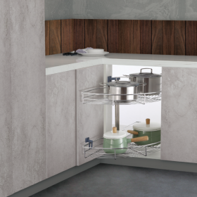 ecoWare 180 degree Swivel Basket with Pole - Door Frame