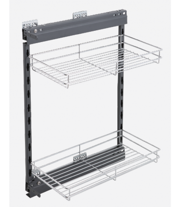 ecoWare Side Pull Out Basket with Undermount Slide