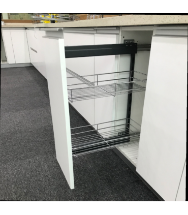 ecoWare Side Pull Out Basket with Undermount Slide