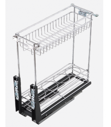 ecoWare Multi-function Two Layers Pull Out Basket