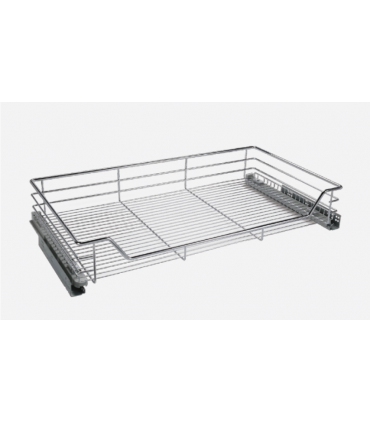 ecoWare Four Side Pull Out Basket with Undermount Organizer