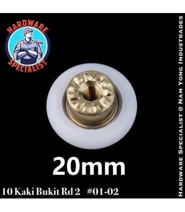 Shower Glass Door Nylon Roller Guide