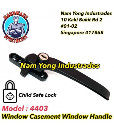 Hardware Specialist 17017CLR Window Casement Window Handle